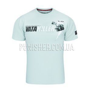R3ICH VataKiller T-Shirt, Teal Blue, X-Large