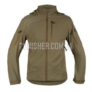 Куртка ветрозащитная Emerson Blue Label "Fog" Softshell, Coyote Brown, Small