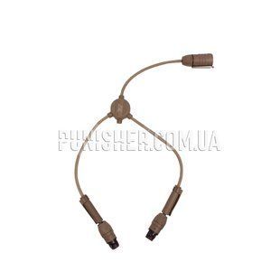 Переходник Silynx Dual Comms Splitter, Desert Tan