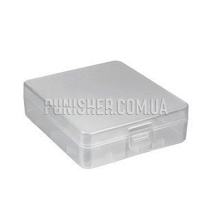 Soshine Plastic Box for 18650 Batteries for 4 pcs, Clear