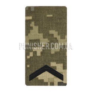 Погон M-Tac на липучке Старший солдат (вышивка) MM14, ММ14, Cordura, Старший Солдат