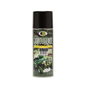 Bosny Camouflage Aerosol Spray Paint, Black, Camouflage paint