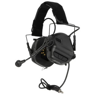 Earmor M32 Mark 3 MilPro Tactical Headset, Black, Headband, 22, Single