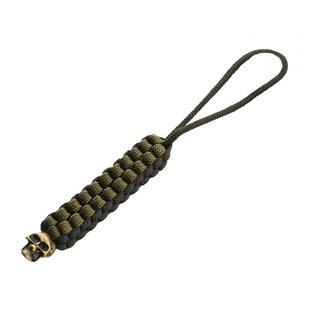 M-Tac Cuboid Skull Lanyard, Olive/Black, Lanyard