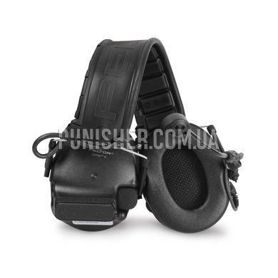 Активні навушники 3M Peltor Comtac VI NIB hearing defender двочастотні, Чорний, З наголів'єм, 23, Comtac VI, 2xAAA