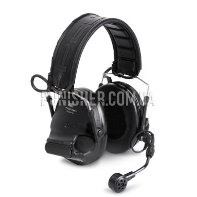3M Peltor Comtac VI NIB hearing defender Dual Frequency, Black, Headband, 23, Comtac VI, 2xAAA