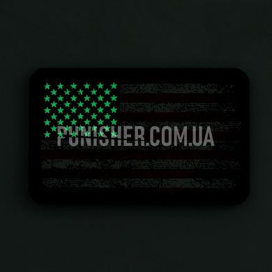 Нашивка M-Tac Прапор США винтаж (80х50 мм), Червоний, Cordura
