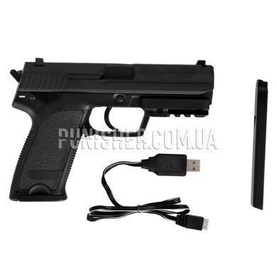 Пистолет HK45 [Cyma] CM.125S, Черный, HK45, AEP, Есть