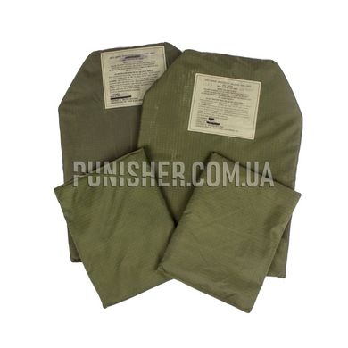Body Armor Soft Ballistic Panel Inserts (set), Olive, Soft bags, 1