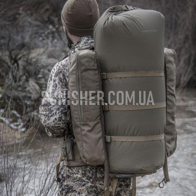 Компресійний мішок Eberlestock Zip-On Dry Bag 65L, Olive, Компресійний мішок