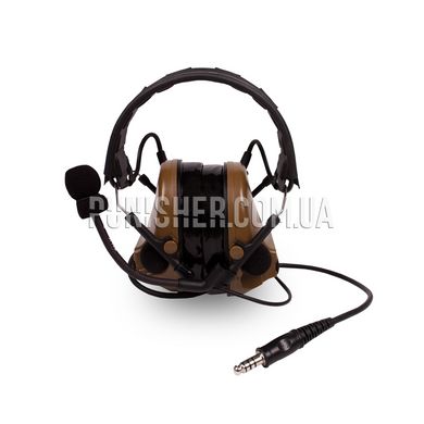 TAC-SKY Peltor Comtac III headset, Coyote Brown