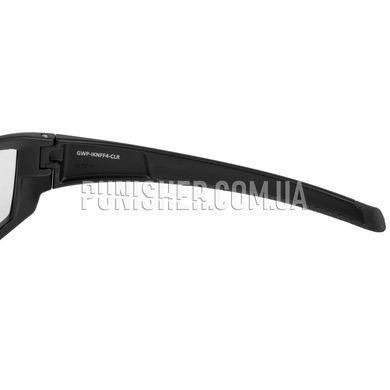 Балістичні окуляри Walker’s IKON Vector Glassesз прозорими лінзами, Чорний, Прозорий, Окуляри