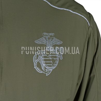 USMC Marines Jacket, Olive, Small Long
