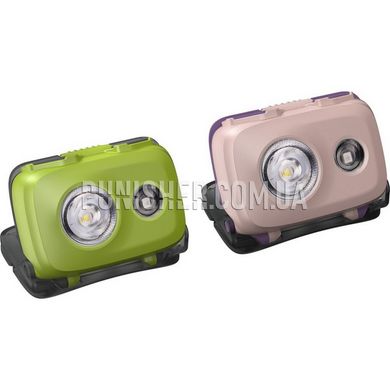 Fenix HL16 AAA Headlamp, Green, Headlamp, Battery, White, Red, 450