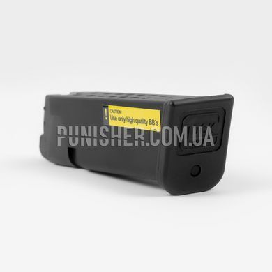 Магазин страйкбольний Umarex для Glock 17 на 23 кульки (Green Gas), Чорний, Газовий, Glock, Метал