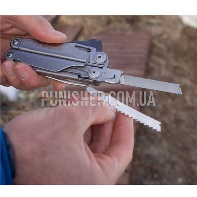 Набір пила і надфіль Leatherman під Surge, Срібний