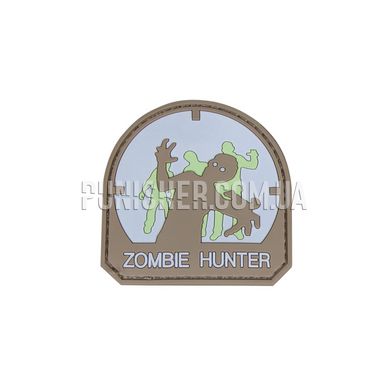 Нашивка Emerson Zombie Hunter PVC Patch, Coyote Brown, ПВХ