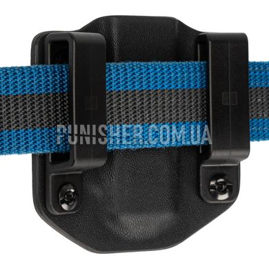 ATA Gear Pouch ver.1 for Fort-12 Magazine, Black, 1, Belt loop, Fort 12, For belt, 9mm, Kydex
