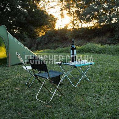 Стіл розкладний Naturehike NH19Z008-Z 41 х 34.5 х 29 см, Чорний, Стіл