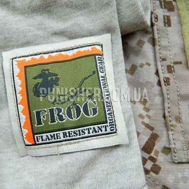 USMC Frog Defender M Combat Shirt, Marpat Desert, Medium Regular