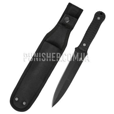 Тактический нож Blade Brothers Knives Штурмовик, Черный, Нож, С фиксированным лезвием, Гладкая