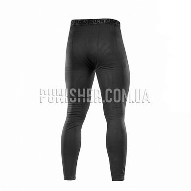 M-Tac Fleece Delta Level 2 Black Thermal Pants, Black, Large