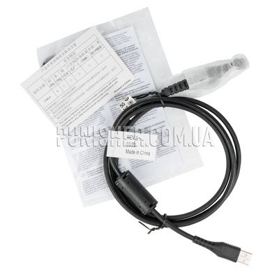 USB кабель ACM для программирования радиостанций Motorola R7, Черный, Радиостанция, Кабель программирования, Motorola R7/R7a