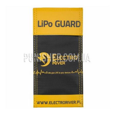 Electro River Bag-S Protective Bag for Li-Po Battery, Black