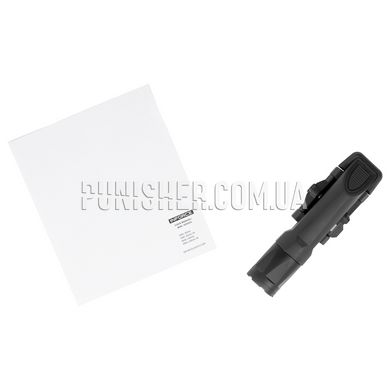 Збройовий ліхтар Inforce WMLx White/IR 900 Lumens Gen 3, Чорний, Ліхтар, Білий, Інфрачервоний, 900