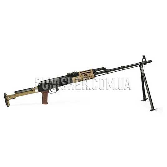 Фиксированный телескопический приклад КРУК для РПК-74 Черный