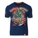 Peklo.Toys Surfer T-shirt, Blue, Medium