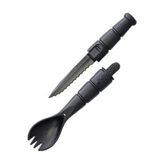 Набор вилка-ложка-нож Ka-Bar Tactical Spork, Черный, Столовые приборы