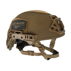 Team Wendy EXFIL Ballistic Rail 3.0 Helmet, Coyote Brown, M/L