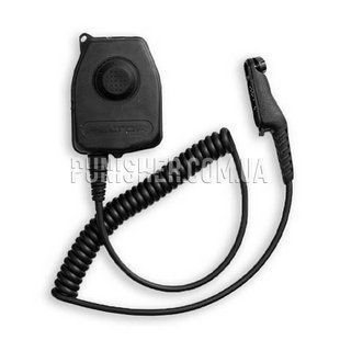 3M Peltor FL5000 PTT Adapter for Motorola r7, Black, Motorola R7/R7a, NATO J11