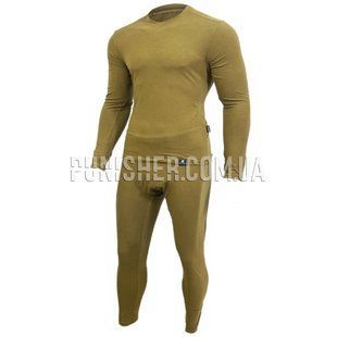 A.T.A.K.A. S.W.R.S. Level 1 XGO Flame Resistant Base Layer Set, Coyote Brown, Medium Regular
