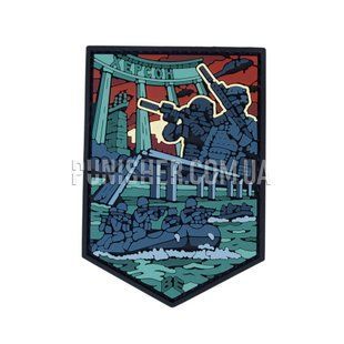 Нашивка Brand Element Херсон PVC, Синій, ПВХ, Ні