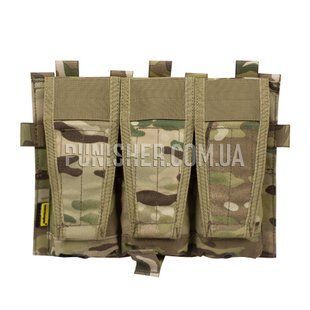 Підсумок Emerson Triple Magazine Pouch AVS Vest для магазинів, Multicam, Molle, AK-74, AR15/М4, M16, HK416, Для плитоноски, .223, 5.45, 5.56, Cordura 500D