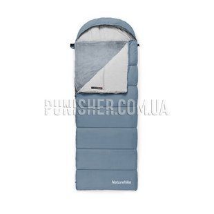 Спальний мішок Naturehike BE400 CNK2300SD021 з підігрівом, правий, Сірий, Спальний мішок