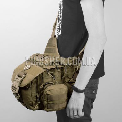 Тактическая сумка-слинг Emerson Jumbo Versipack, Khaki, 4 л