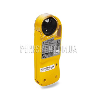 Kestrel 4500 Pocket Weather Tracker, Yellow, 4000 Series, Atmospheric vise, Height above sea level, Relative humidity, Wind Chill, Saving measurements, Outside temperature, Heat index, Wind direction, Dewpoint, Wind speed, Time and date
