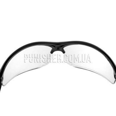 Walker’s IKON Tanker Glasses with Lens, Black, Transparent, Goggles