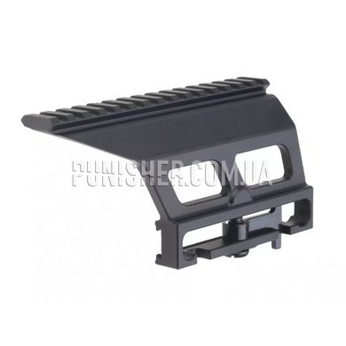 Cyma Side Mounting Rail for SVD Replicas, Black, Weaver rail, Picatinny rail