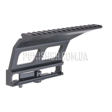 Cyma Side Mounting Rail for SVD Replicas, Black, Weaver rail, Picatinny rail