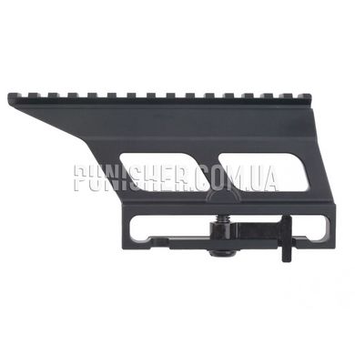 Cyma Side Mounting Rail for SVD Replicas, Black, Weaver rail, Picatinny rail