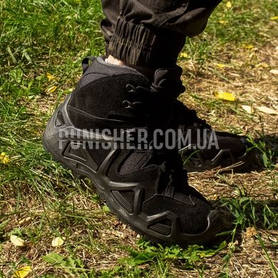 Ботинки тактические M-Tac Alligator Black, Черный, 41 (UA), Демисезон
