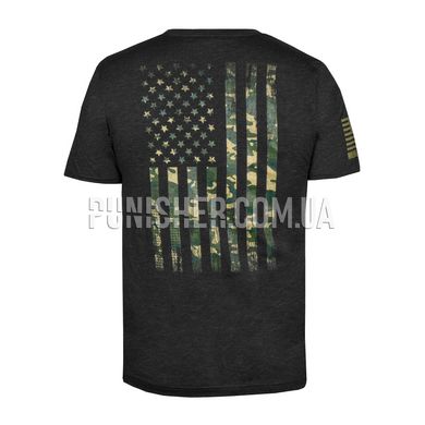 Футболка Nine Line Apparel American Camo, Черный, X-Large