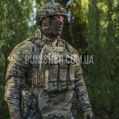 Горжет M-Tac з балістичними пакетами 1 клас захисту Elite Gen.II Multicam, Multicam, Захист шиї, 1, Надвисокомолекулярний поліетилен