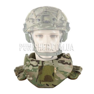 Горжет M-Tac з балістичними пакетами 1 клас захисту Elite Gen.II Multicam, Multicam, Захист шиї, 1, Надвисокомолекулярний поліетилен