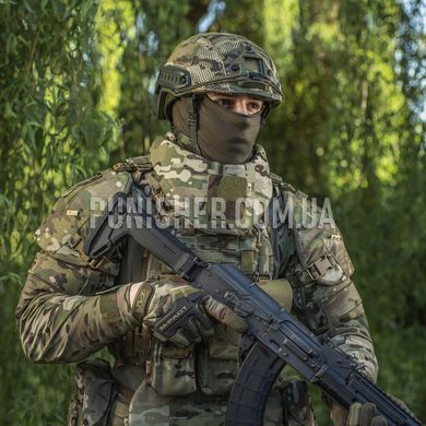 Горжет M-Tac з балістичними пакетами 1 клас захисту Elite Gen.II Multicam, Multicam, Захист шиї, 1, Надвисокомолекулярний поліетилен