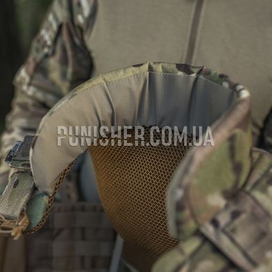 Горжет M-Tac з балістичними пакетами 1 клас захисту Elite Gen.II Multicam, Multicam, Захист шиї, 1, Надвисокомолекулярний поліетилен